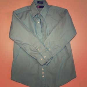 Chaps long sleeve boys dress shirt